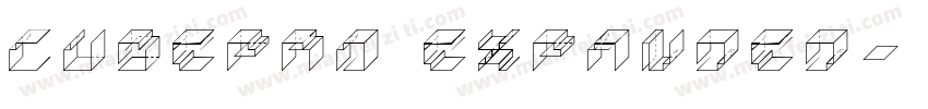 CubePro Expanded字体转换